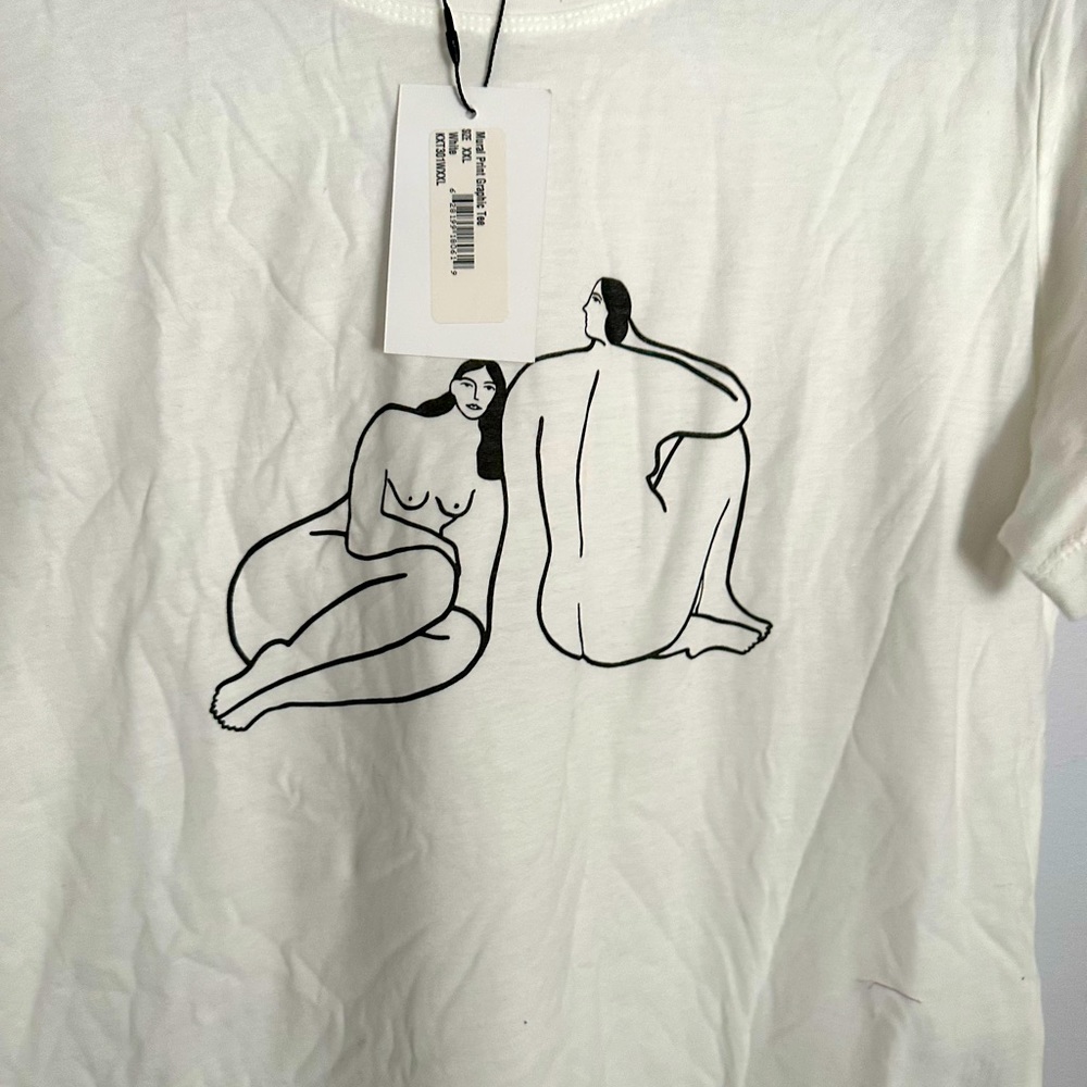 KNIX Mural Print Women top sz XXL - Picture 5 of 5